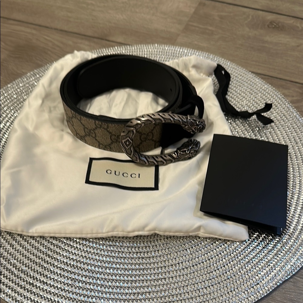 Gucci Black and Brown Belt